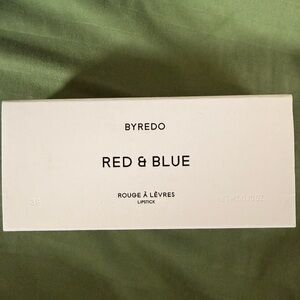 Byredo Red & Blue Luxury Lipstick (New In Box) Magnetic case